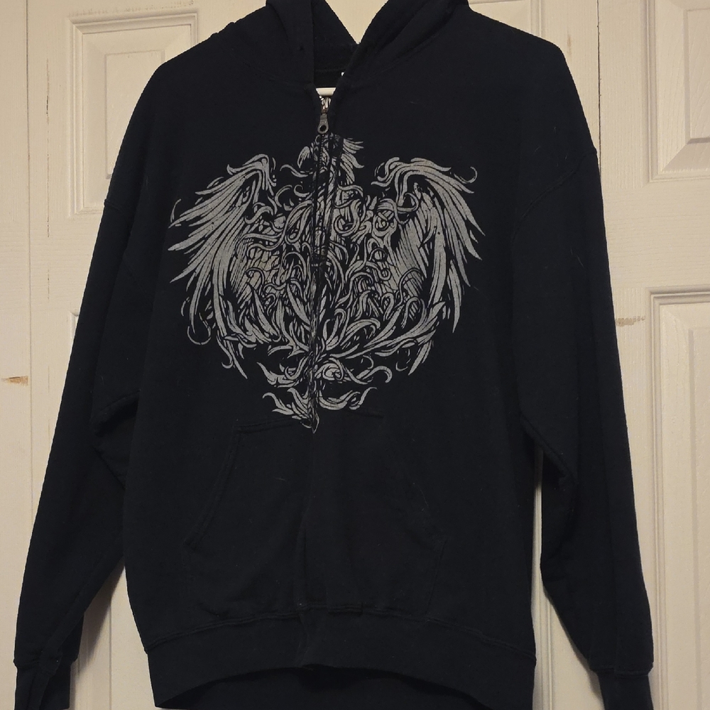 Gildan Black Heavy Blend Hoodie